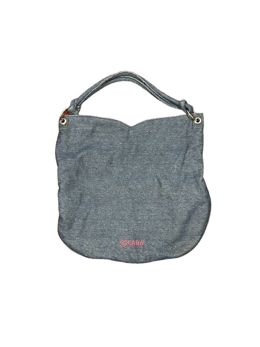 Escada Ibiza Hippie Denim Hobo Bag